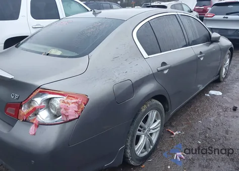 2011 Infiniti G37 Journey from USA, damaged, VIN JN1CV6APXBM510495